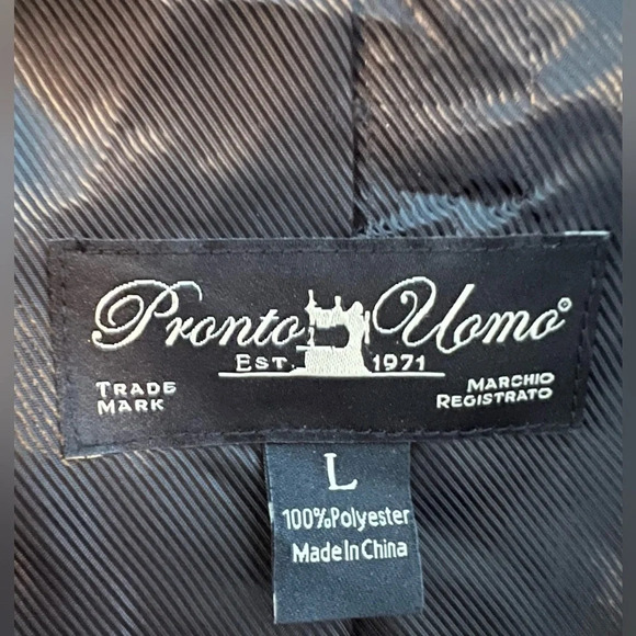 Pronto Uomo Est. 1971 | mens brown jacket. Size: L. - Picture 2 of 15